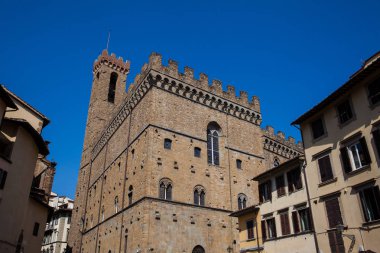 1256 yılında inşa tarihi Palazzo del Bargello Floransa Polis şefi ev