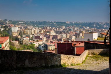 Pedayentina di San Martino 'dan Napoli kentinin manzarası