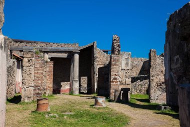 Pompeii antik kentinde Romulus ve Remus Evi