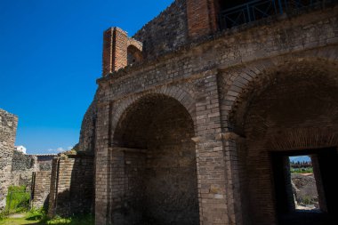 Pompeii antik kenti kalıntıları