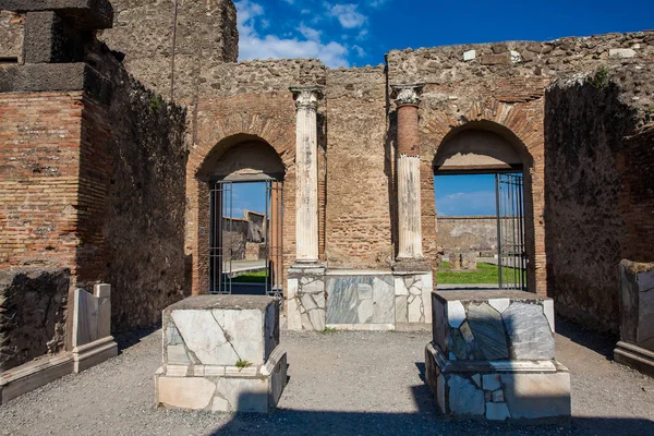 Ruins of the ancient city of Pompeii — Stock Photo, Image