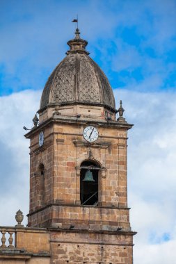 St James Havari Katedrali Bazilikası Kolombiya'nın en eski Roma Katolik katedrali 1598 tunja şehirde bulunan inşa