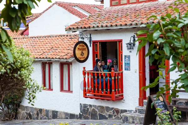 Duitama bulunan Pueblito Boyacense adlı güzel turistik yer ziyaret turistler