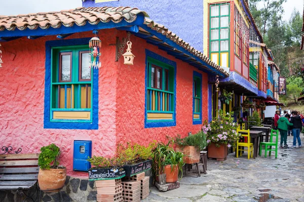 Duitama bulunan Pueblito Boyacense adlı güzel turistik yer ziyaret turistler