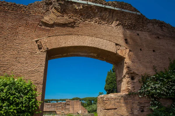 Roma'daki Palatine Tepesi'ndeki Domus Augustana harabeleri — Stok fotoğraf