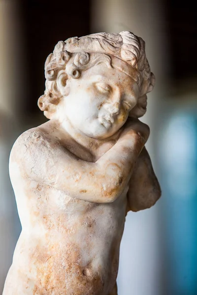 Atenas Grecia Abril 2018 Estatua Eros Stoa Attalos Atenas — Foto de Stock
