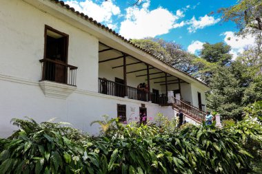 El Cerrito, Valle del Cauca, Colombia - 20 August 2025. Tourists at the famous Hacienda El Paraiso, the setting for Jorge Isaacs famous novel Maria.
