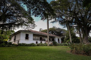 El Cerrito, Valle del Cauca, Colombia - 20 August 2025. Tourists at the famous Hacienda El Paraiso, the setting for Jorge Isaacs famous novel Maria.