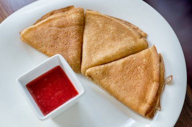 Vejetaryen tatlısı, sağlıklı yemekler. Kavram diyeti.