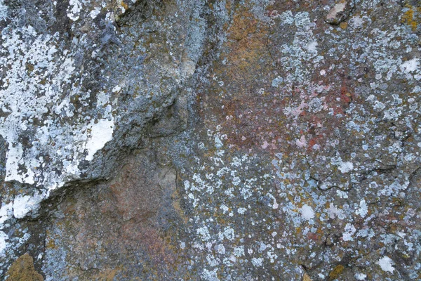 Холодний Камінь Великими Тріщинами Подряпинами Концепція Дизайн Фону — стокове фото