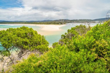 Merimbula sıcak güneşli bir yaz