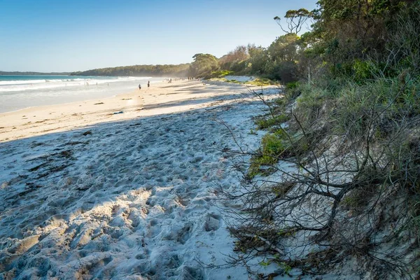 Nelsons Pláž Jervis Bay Létě Austrálie — Stock fotografie