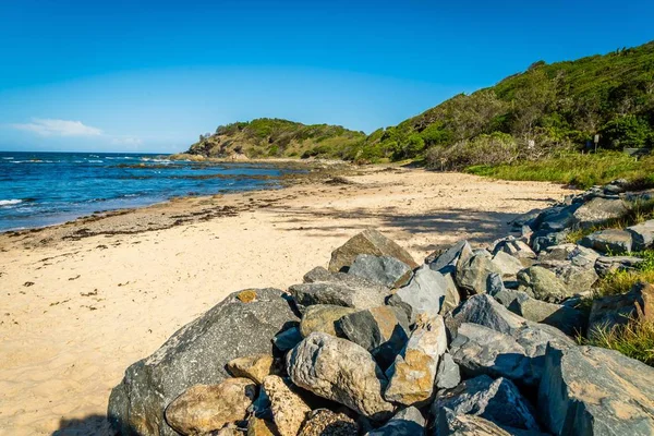 Praia Shelly Port Macquarie Austrália — Fotografia de Stock
