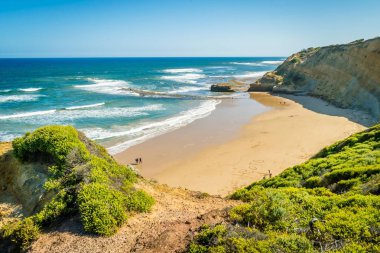 Victoria, Avustralya Rock kuş noktasının muhteşem görünümü