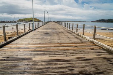 Yeni Güney Galler'deki Coffs Harbour iskelesi, Avustralya