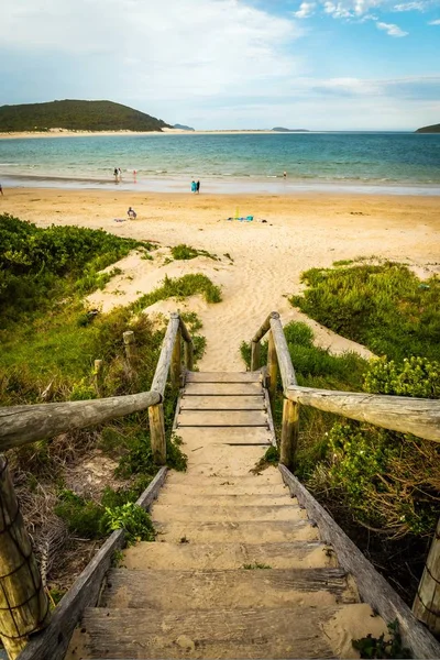 Fingal Bay Beach New South Wales Autralia Sommer — Stockfoto
