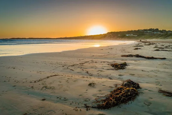 Lorne Pláž Victoria Austrálie Při Západu Slunce — Stock fotografie