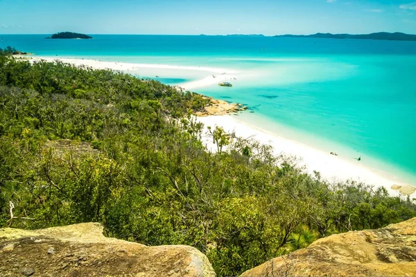 Whitehaven Beach Whitsundays Queensland Austrálie — Stock fotografie