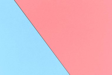 Tulip ve soluk mavi renkli, sulu boya kağıt doku soyut geometrik gökkuşağı Pastel arka plan