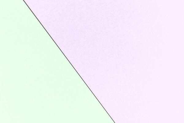Abstract geometrical Pastel background with Lavender and Nyanza colors, watercolor paper texture