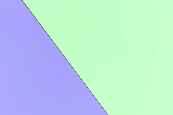 マジック ミントと最大青い紫色色 水彩紙の質感と抽象的な幾何学的なレインボー パステル背景 — ストック写真