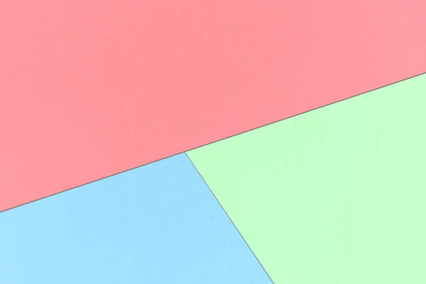 淡い水色 マジック ミントとチューリップの色 水彩紙の質感と抽象的なパステル背景 — ストック写真