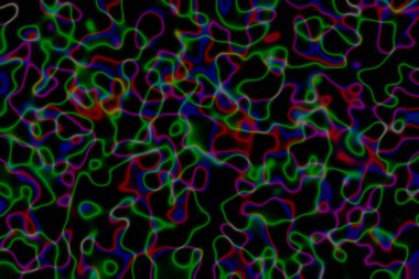 Resim efekt ışık, lazer ışık ışınları ile karanlık, soyut arka plan olacak
