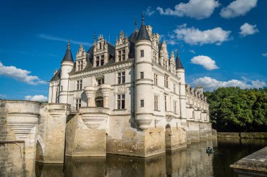 Fransa Loire valley suda Chenonceau kalesinde