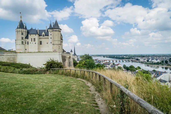 Castillo Saumur Región Del Loira Francia — Foto de Stock
