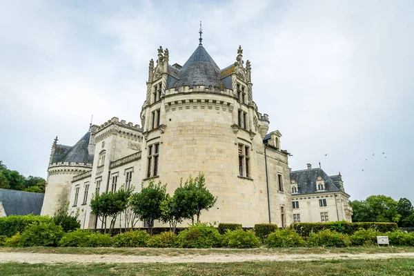 Atracción del castillo Breze en la región del Loira en Francia — Foto de Stock