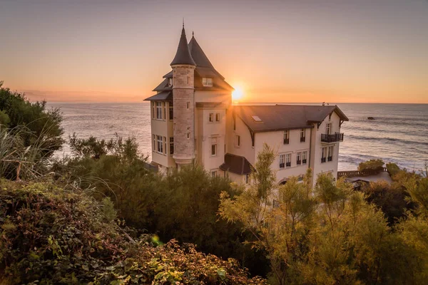 Villa Belza in Cote des basques in Biarritz France — 스톡 사진
