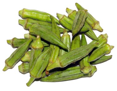 Taze ve organik Lady Finger