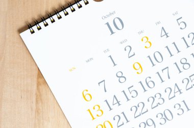 2019 yeni masa takvimi