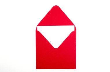 Beyaz arka plan üzerinde kartpostal