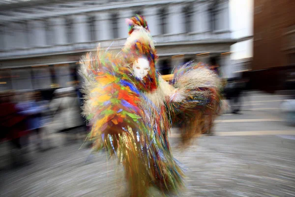 Italia Véneto Venecia Ciudad Máscara Del Carnaval — Foto de Stock