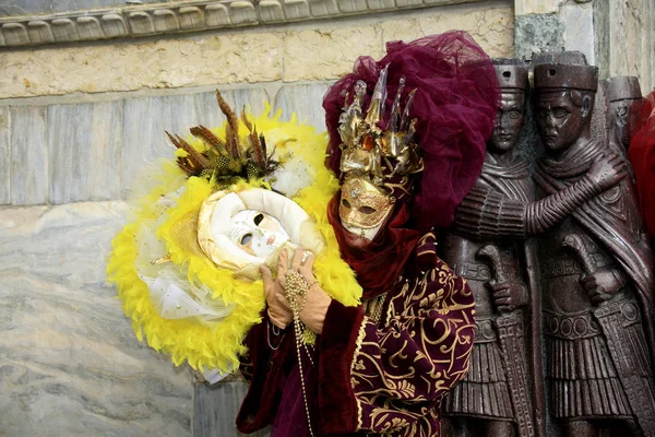 Itália Veneto Veneza Cidade Máscara Carnaval — Fotografia de Stock