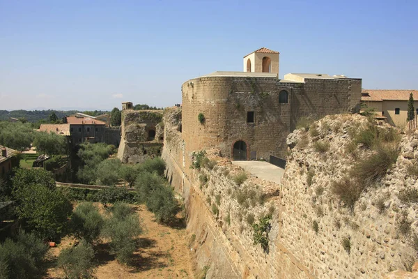 Italia Toscana Paese Sorano Provincia Grosseto — Foto Stock