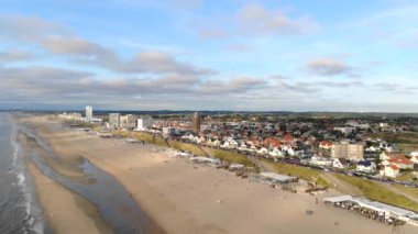 Uçuş üzerinden Hollanda'da Zandvoort mesire