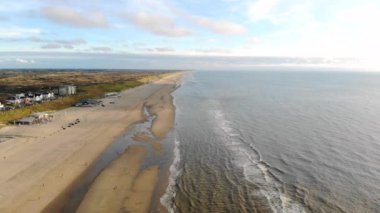 Uçuş üzerinden Hollanda'da Zandvoort mesire