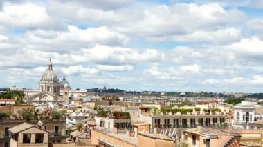 Havadan görünüm Altare della Patria, San Carlo al Corso