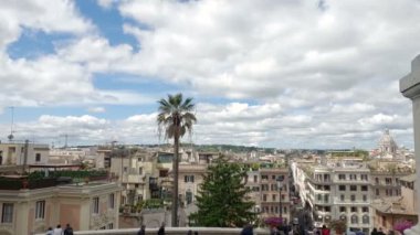 Havadan görünüm Altare della Patria, San Carlo al Corso