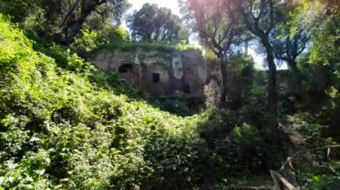 Bir Wildlife Park antik harabeleri, Tivoli, Italya