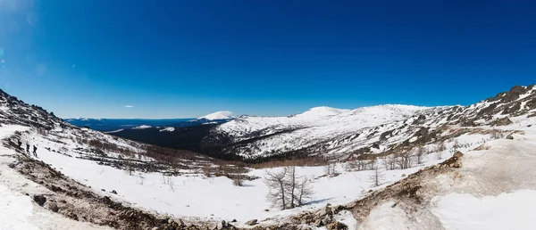 Pedra Konzhakovsky Montanha Mais Alta Região Sverdlovsk Uma Característica Caminhada — Fotografia de Stock