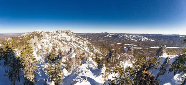 Panoramablick Vom Gipfel Des Berges — Stockfoto