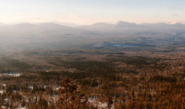 Панорамный Вид Горы Голая Сопка — стоковое фото