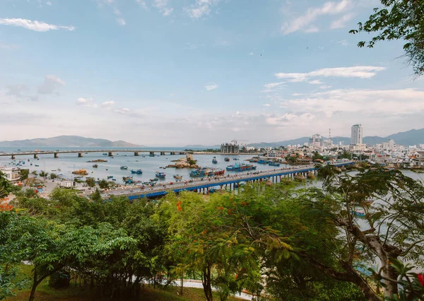 Vista Ponte Nha Trang — Fotografia de Stock