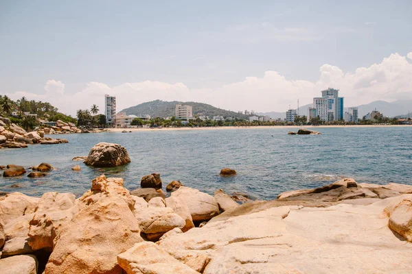 Sten Trädgård Hon Chong Vietnam Nha Trang — Stockfoto