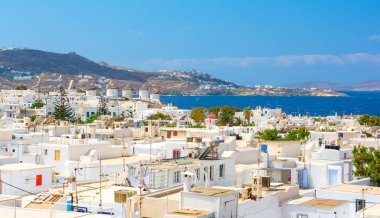 görmek Mikonos'un üzerinde Kiklad Adaları, Yunanistan