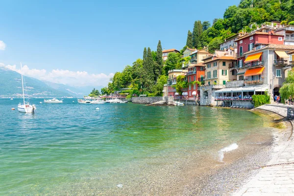 Vista Sobre Varenna Cidade Lago Como Itália — Fotografia de Stock