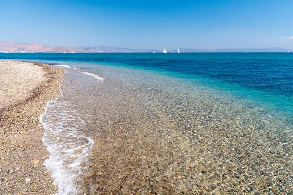 View Lambi Beach Kos Island Greece — Stock Photo, Image